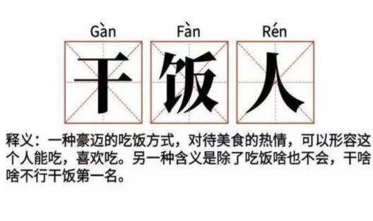 2021年十大热词排名,干饭人、尾款人都是热门网络流行词语