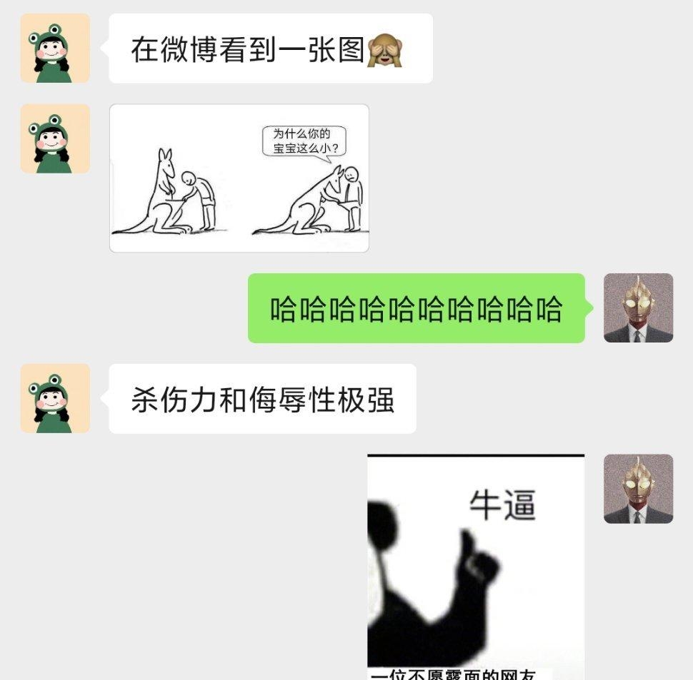 杀伤力不大,侮辱性极强
