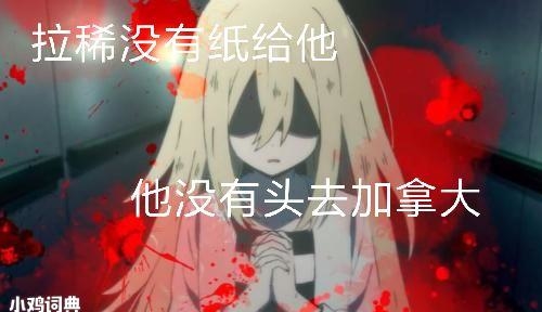 他没有头去加拿大