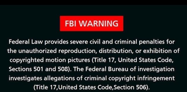 FBI Warning