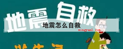 地震怎么自救