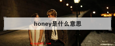 honey是什么意思