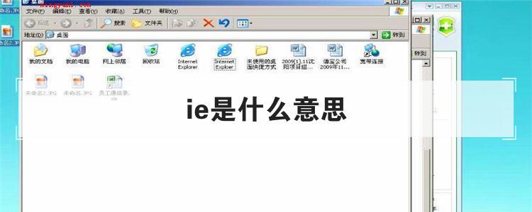 ie是什么意思