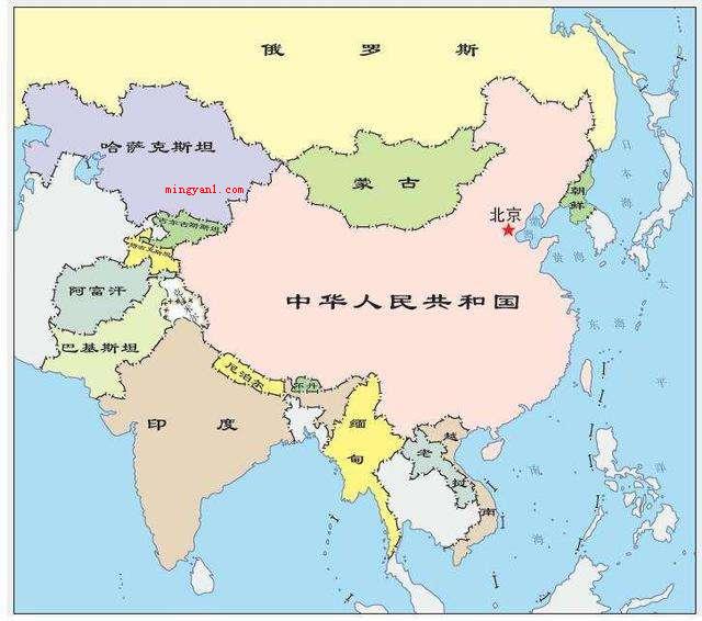 世界上邻国最多的国家