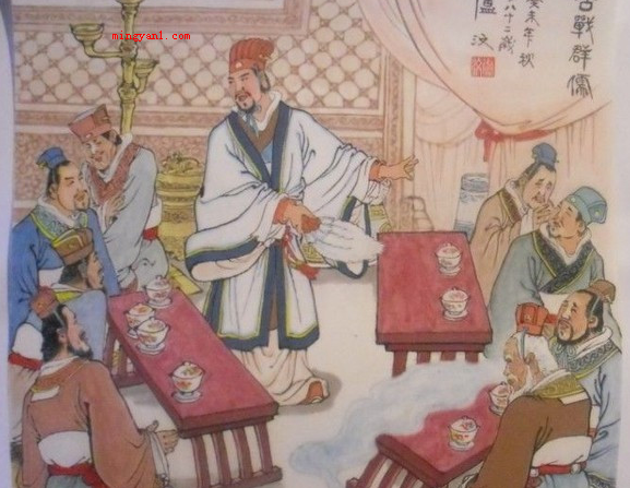 舌战群儒的主人公是谁