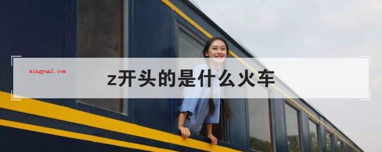 z开头的是什么火车