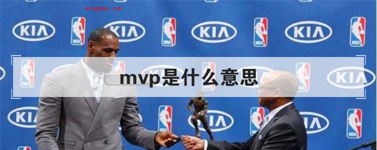 mvp是什么意思