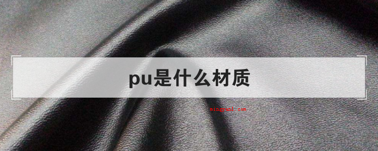 pu是什么材质