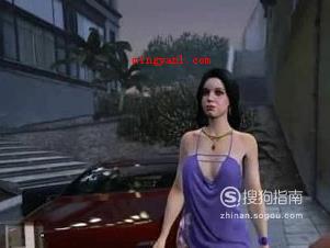 GTA5如何让美女上车