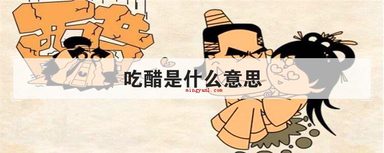 吃醋是什么意思