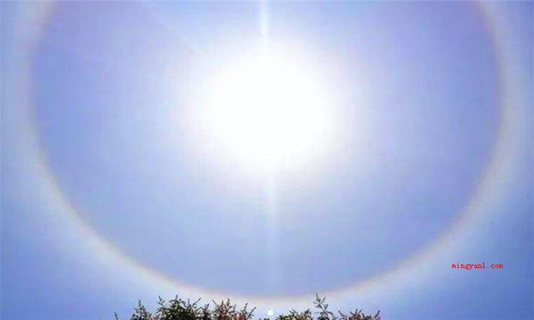 日晕是什么意思