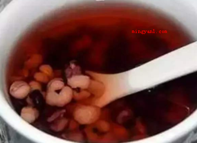绿豆汤变红的原因