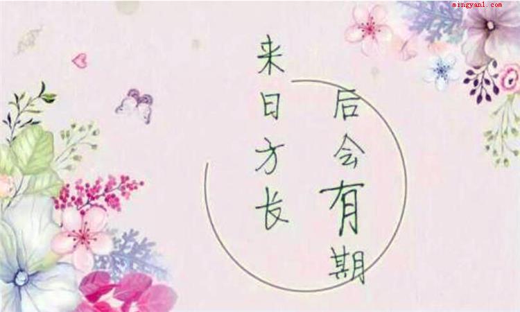 来日方长什么意思