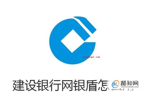 建设银行网银盾怎么用