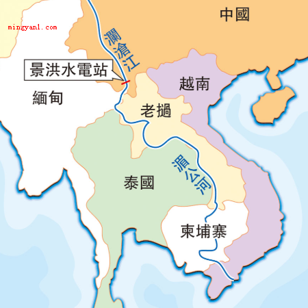 湄公河在我国境内的名称是什么?