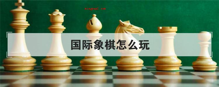 国际象棋怎么玩