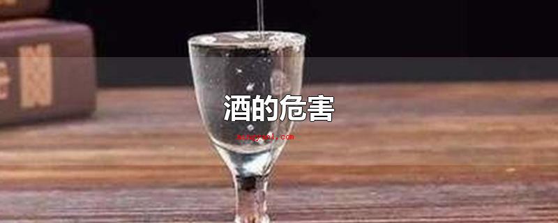 酒的危害