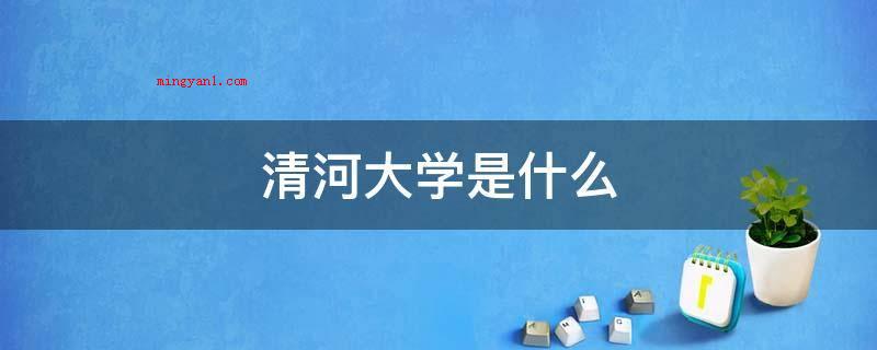 清河大学是什么(小米清河大学在线学习平台)