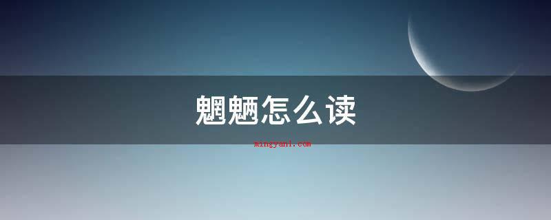 魍魉怎么读(汉字是中文的撰写用文字)