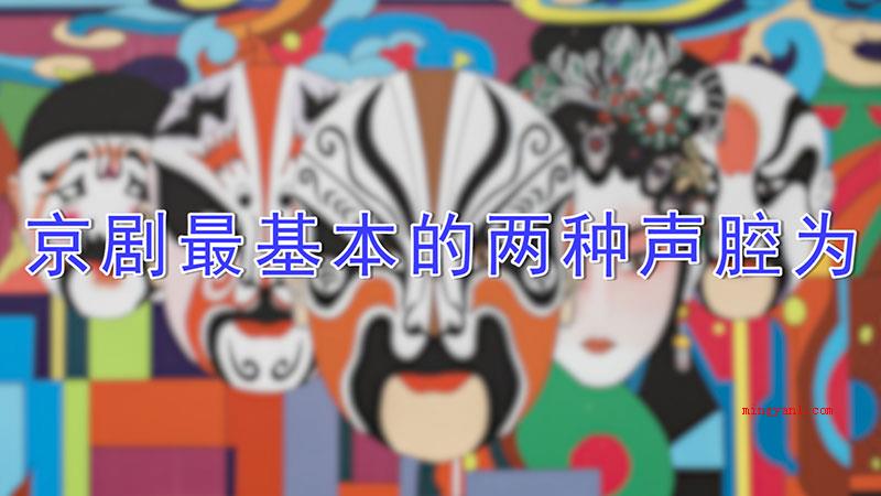 京剧最基本的两种声腔为（京剧最主要的二种声腔是什么）