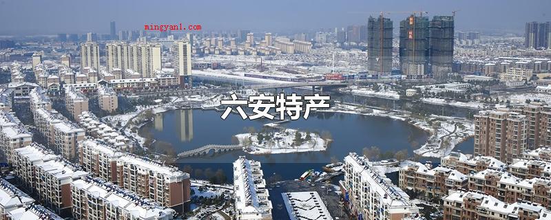 六安特产(六安的特色产品有哪些?)