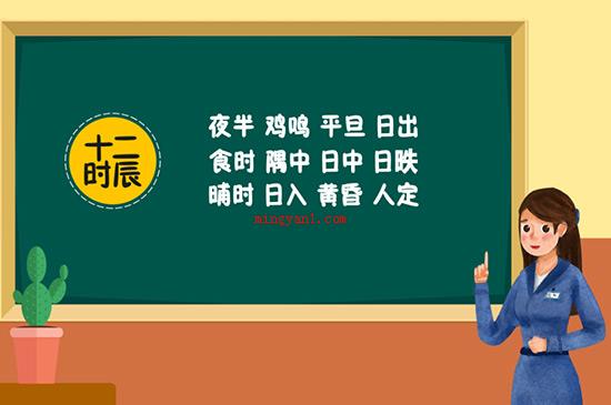 子时是几点到几点(十二时辰制最开始在西周时期便逐渐应用)