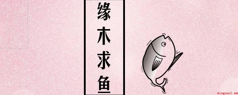 缘木求鱼意思是什么(缘木求鱼,源于《孟子)