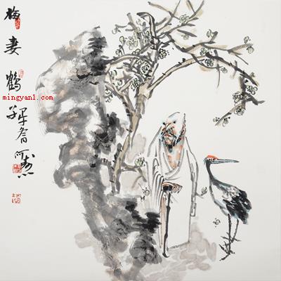 梅妻鹤子的诗人是哪一位?(中华传统美术绘画的普遍主题之一)