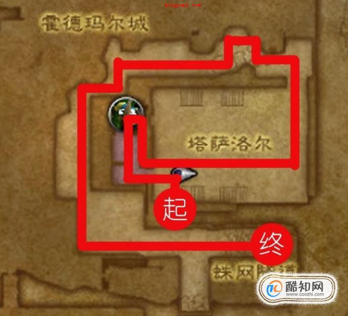 魔兽世界路线图（Wow游戏副本,黑石塔下层怎么去）