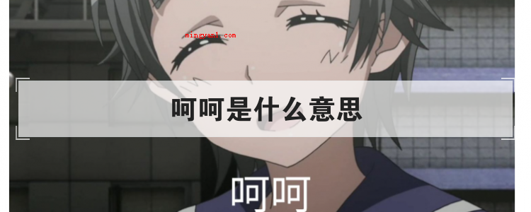 呵呵是什么意思(简略回应会令人搞不懂是喜,是悲,是怒,或是乐,而令人接近奔溃)