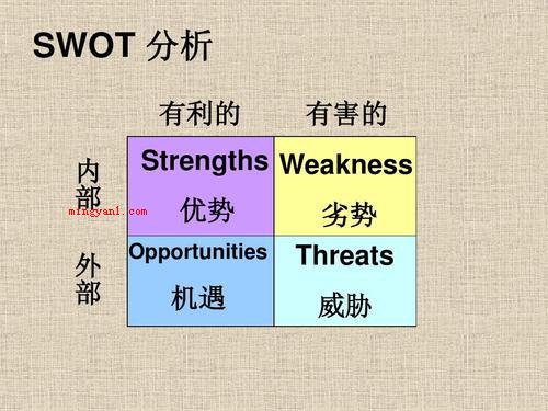 swot四个字母分别代表什么?(依照企业竞争策略的详细定义,发展战略该是一个企业)