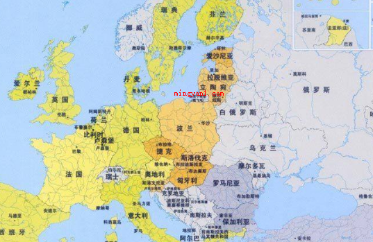 欧洲国家有哪些(简略回应欧洲是由欧洲、南欧、西欧、中国澳大利亚和东欧其他国家)