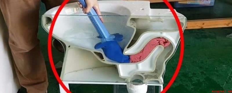 搋子怎么通马桶(马桶排水管道的专用工具)
