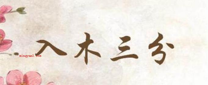 入木三分的人物是谁?(王羲之入木三分的人物)