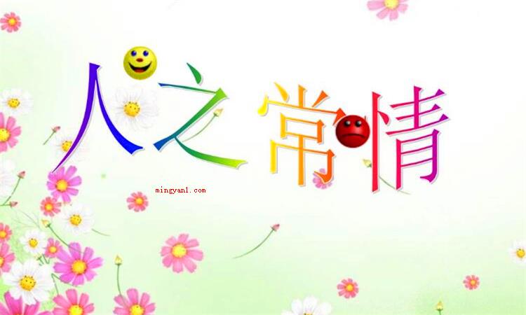 人之常情是什么意思(简略回应人之常情是个中文成语)