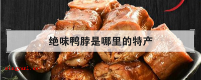 绝味鸭脖是哪里的特产(简略回应绝味鸭脖是长沙市的特产,有四种口感:广告牌风味,黑鸦)