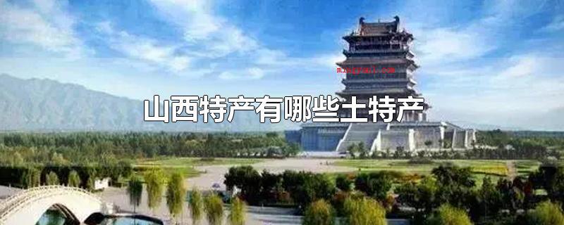 山西特产有哪些土特产(山西特产有平遥牛肉、沁州黄小米、交城骏枣、晋祠稻米、榆社阿胶)