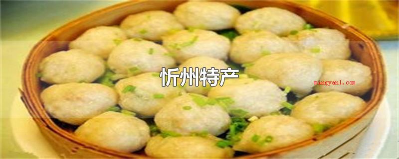 忻州特产(山西省忻州市代县的特色产品)
