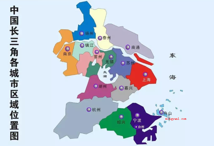 长三角是指哪几个城市?(长江三角洲城市圈建设规划)