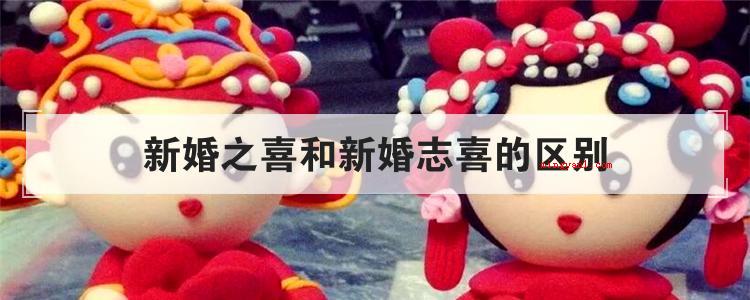新婚之喜和新婚志喜的区别(新婚之喜和新婚至喜的区别是啥?)