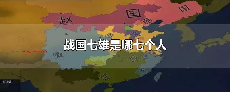 战国七雄是哪七个人(东汉七雄是哪七个人除开)
