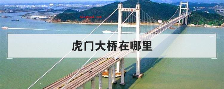 虎门大桥在哪里(简略回应虎门大桥所在位置处)