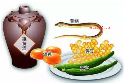 五黄是什么（简略回应五黄关键指的是黄鳝、黄鱼、青瓜、咸鸭蛋黄、雄黄酒）
