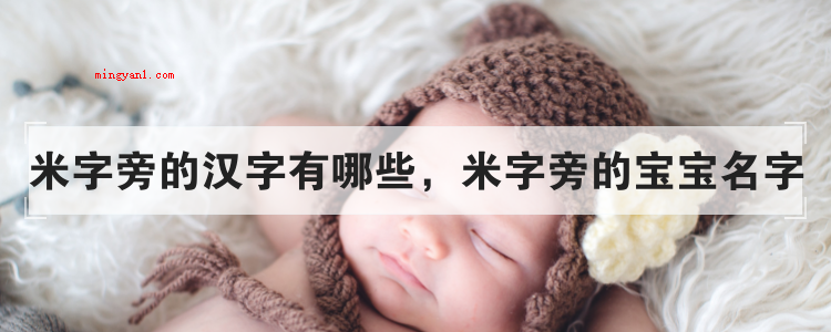 米字旁的汉字有哪些,米字旁的宝宝名字(中国文化旁源远粳粋粆粁粁字有哪些?)