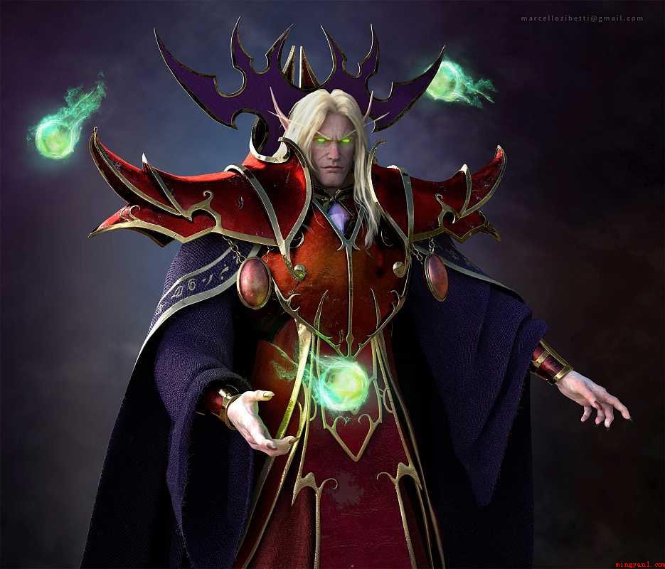 凯尔萨斯·逐日者是什么梗（魔兽世界中的血精灵之王,也是70级副本风暴要塞和地下城魔导师）