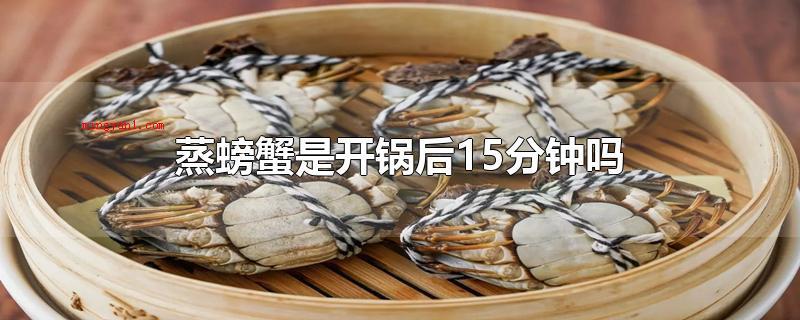 蒸螃蟹是开锅后15分钟吗(蒸螃蟹是起锅后15分钟吗)