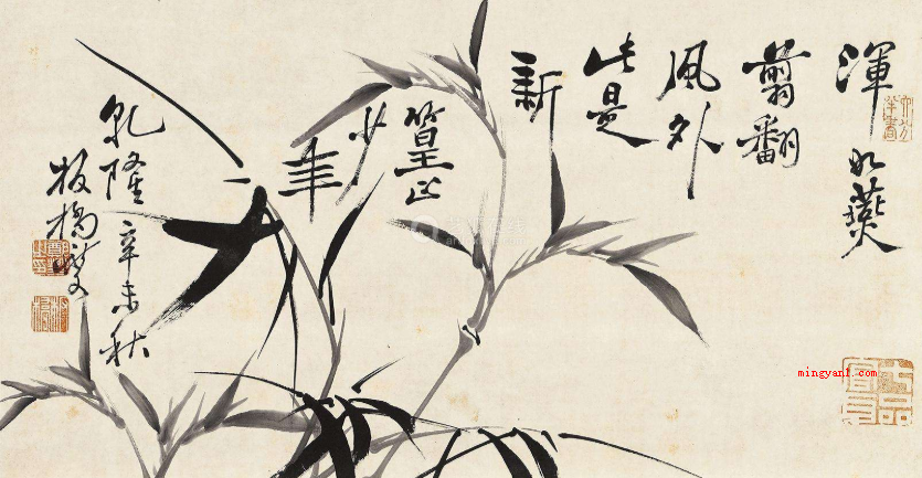 新竹高于旧竹枝这首诗的作者是谁?(郑板桥新竹高于旧竹枝这首诗的作者)