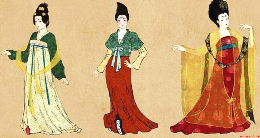 古代女子服饰外貌描写语句有什么