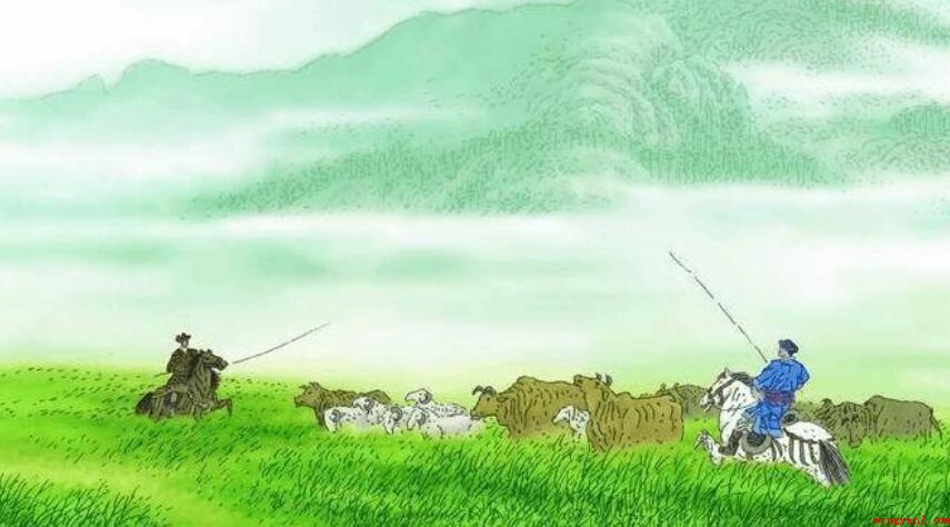《敕勒歌》古诗的意思翻译是什么