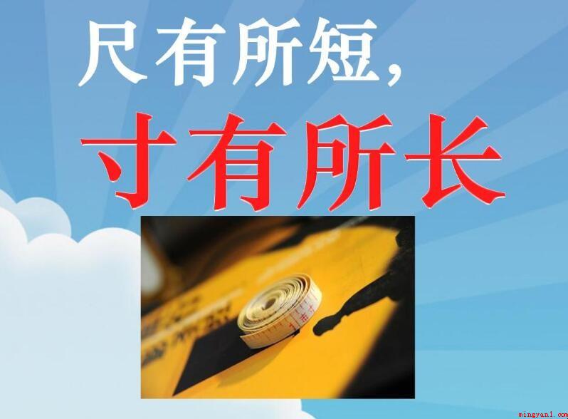 寸有所长的下一句是啥